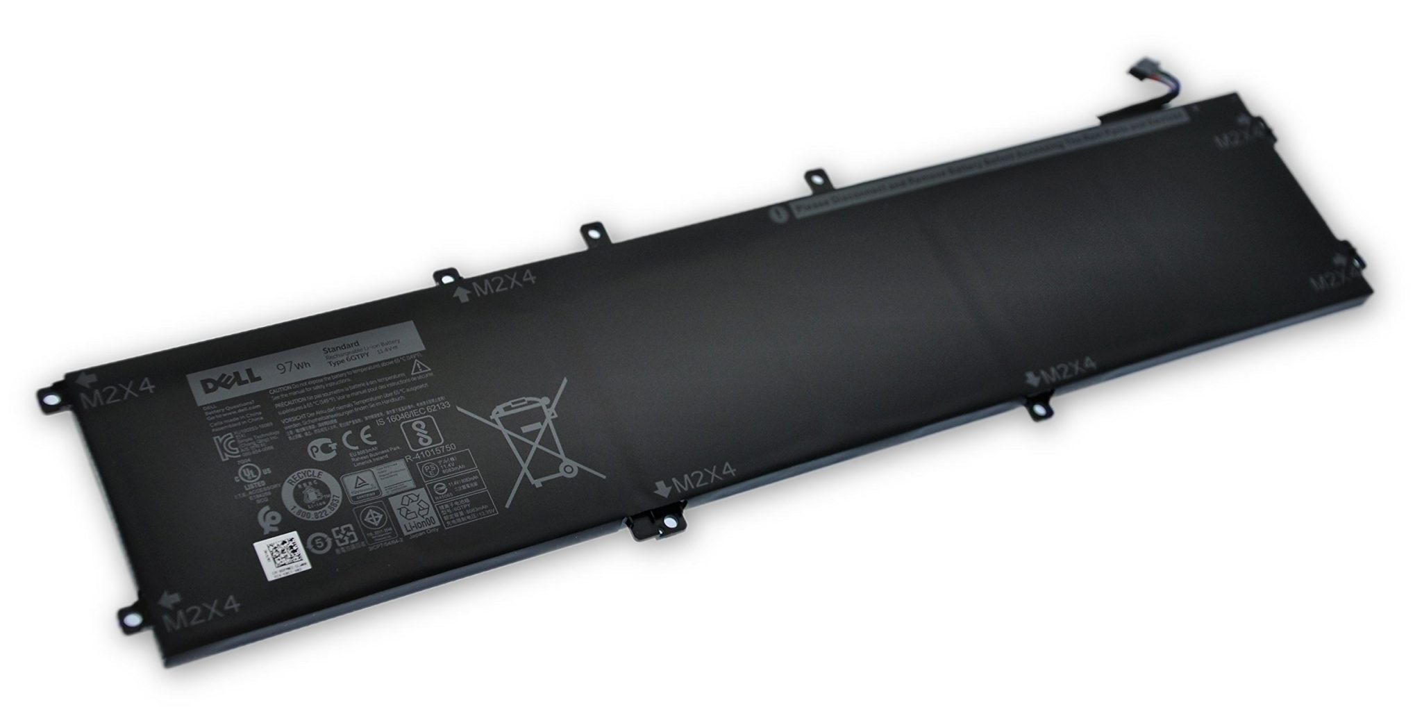 11 1V 97wh 6GTPY New Original 5XJ28 Laptop Battery For Dell Precision 5510 XPS 15 9550 9560 9570 